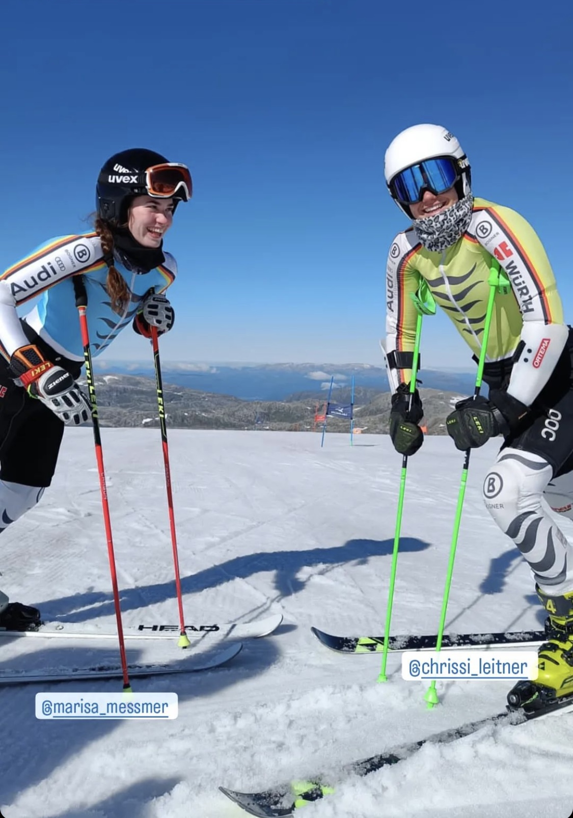 Die „Nachwuchsathletinnen“ vom Skiclub Schliersee  sind bereits wieder im Training